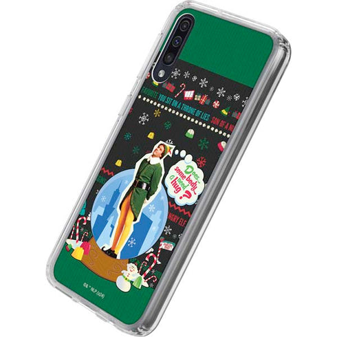 Elf Does Someone Need a Hug Galaxy A50 Clear Case